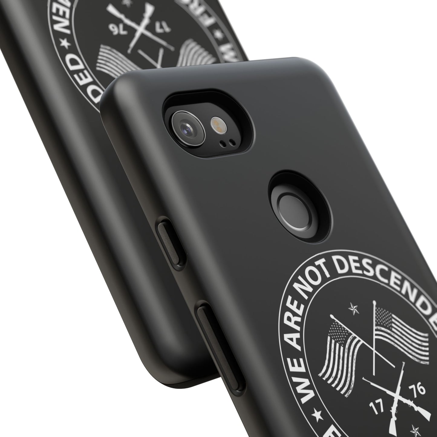 We Are Not Descended From Fearful Men Hard Shell Tough Phone Case