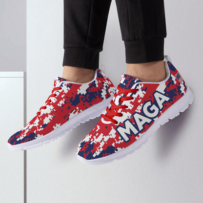 MAGA Red White and Blue Digicam Men's Sneaker