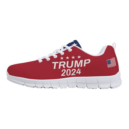 Trump 2024 Red and White Women's Sneaker