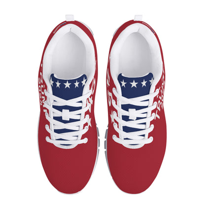 Trump 2024 Red and White Women's Sneaker