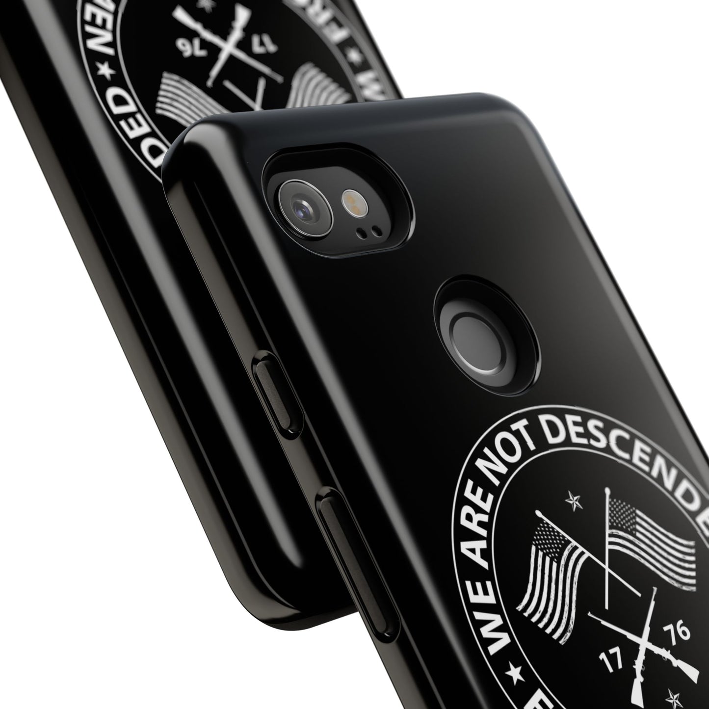 We Are Not Descended From Fearful Men Hard Shell Tough Phone Case