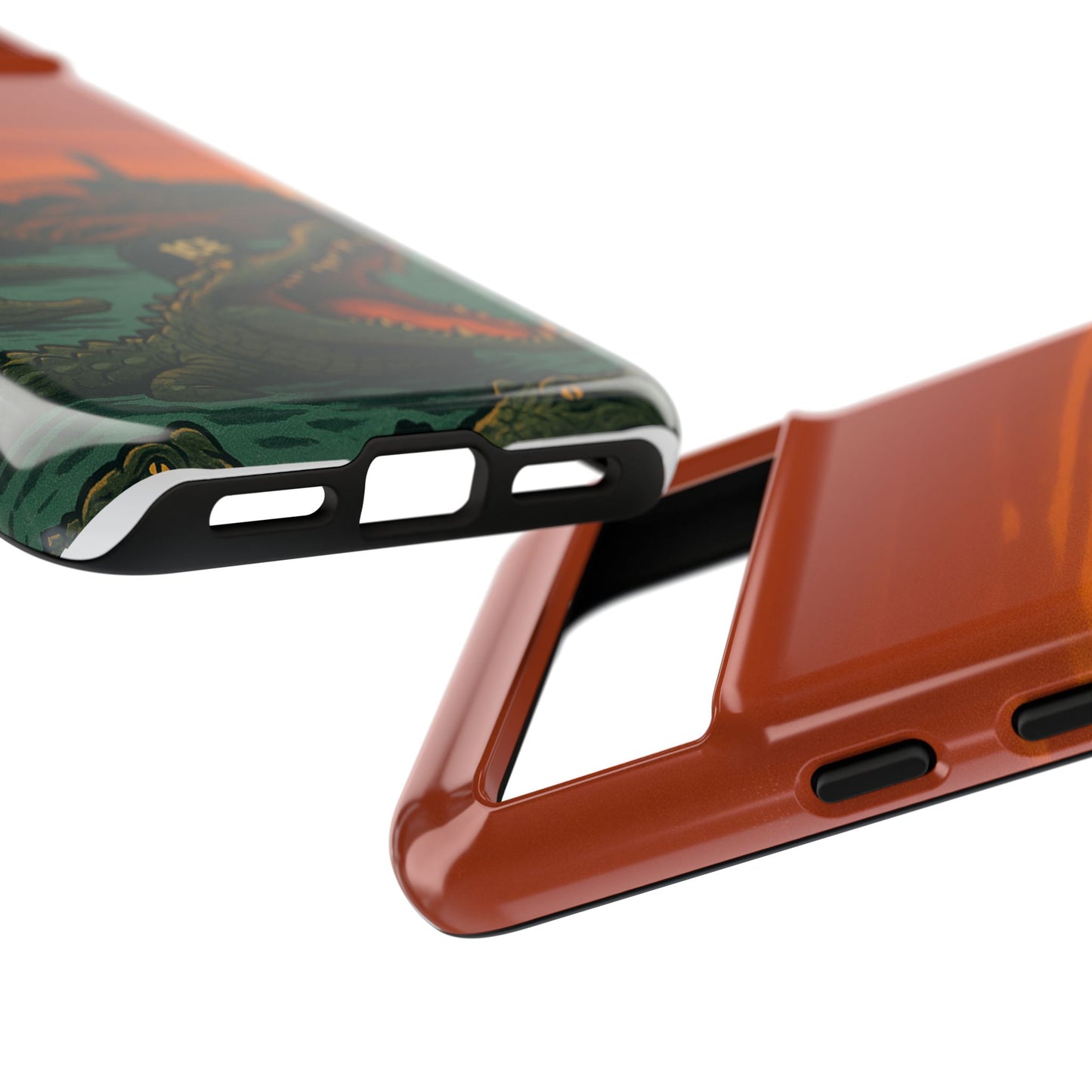 Alligator Alcatraz Hard Shell Tough Phone Case