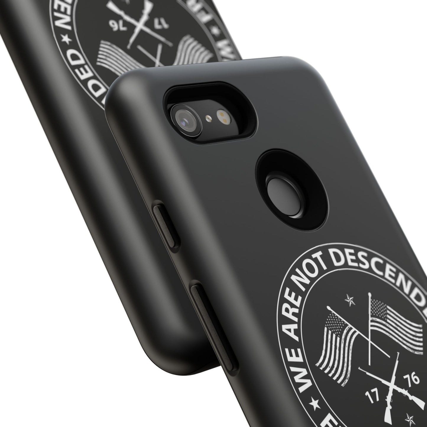 We Are Not Descended From Fearful Men Hard Shell Tough Phone Case