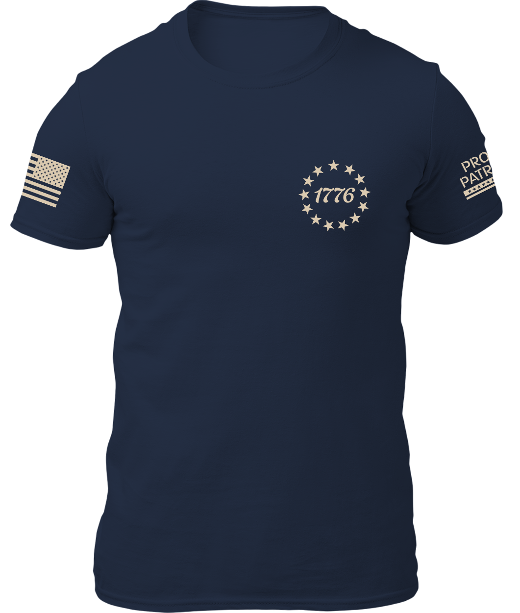 1776 Circle Navy Shirt