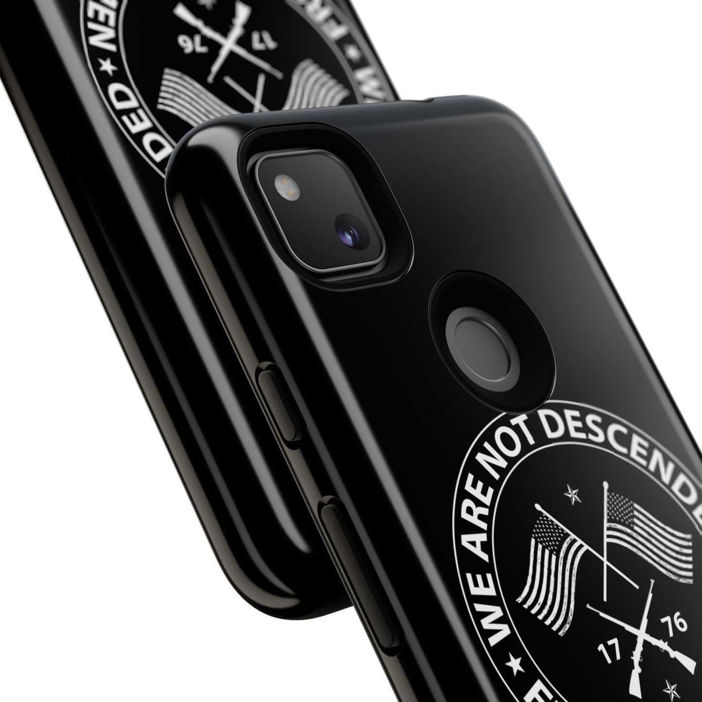 We Are Not Descended From Fearful Men Hard Shell Tough Phone Case