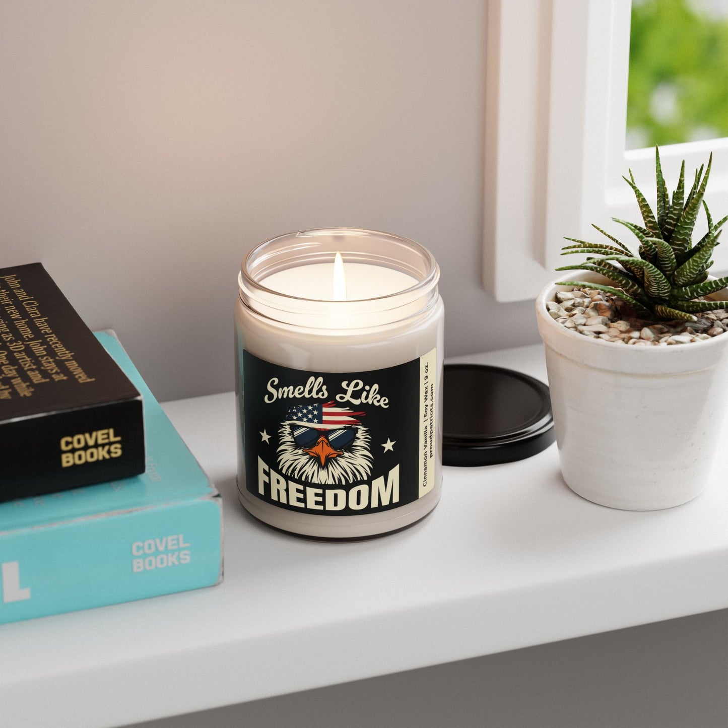 Smells Like Freedom Scented Soy Candle, 9oz