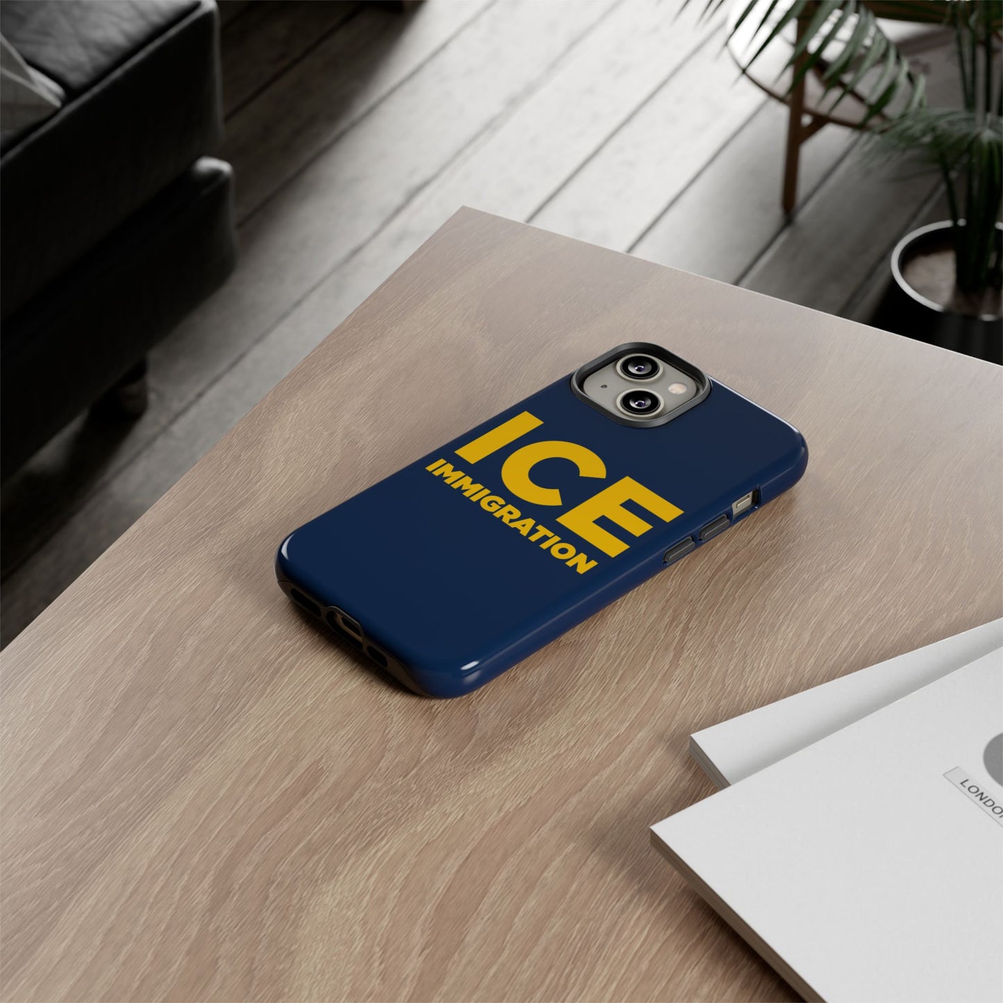 ICE Immigration Hard Shell Tough Phone Case