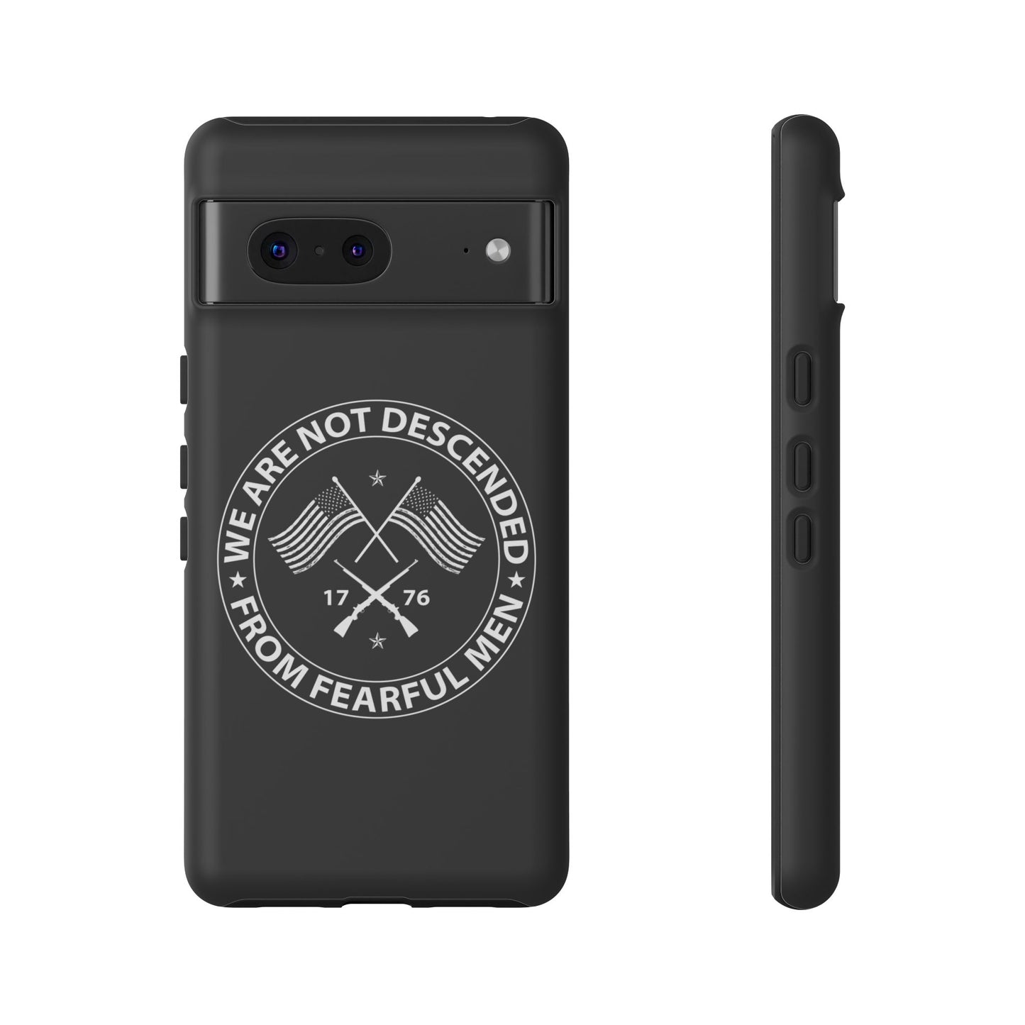 We Are Not Descended From Fearful Men Hard Shell Tough Phone Case