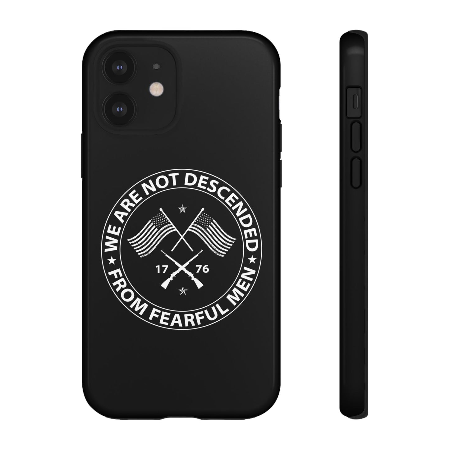 We Are Not Descended From Fearful Men Hard Shell Tough Phone Case