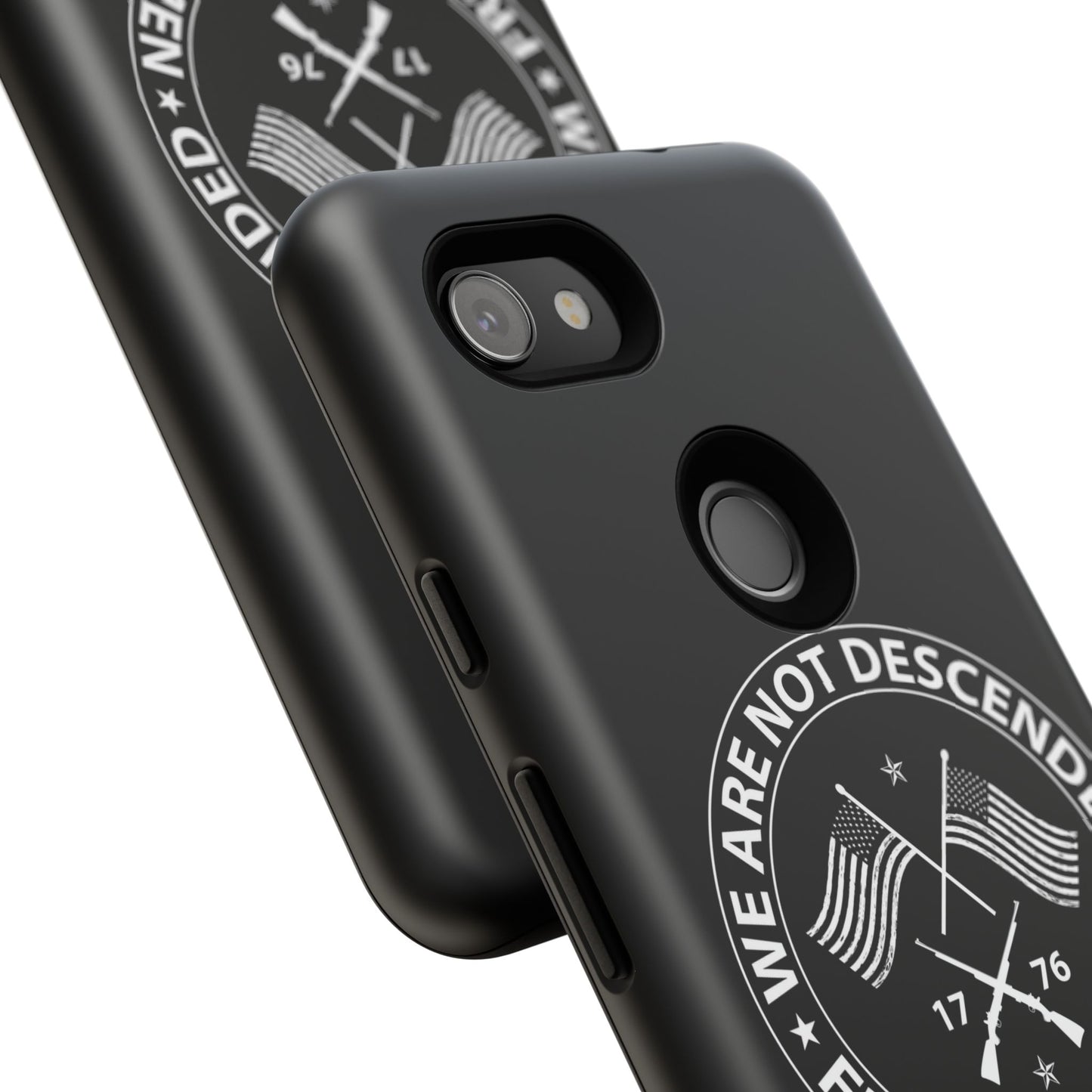 We Are Not Descended From Fearful Men Hard Shell Tough Phone Case