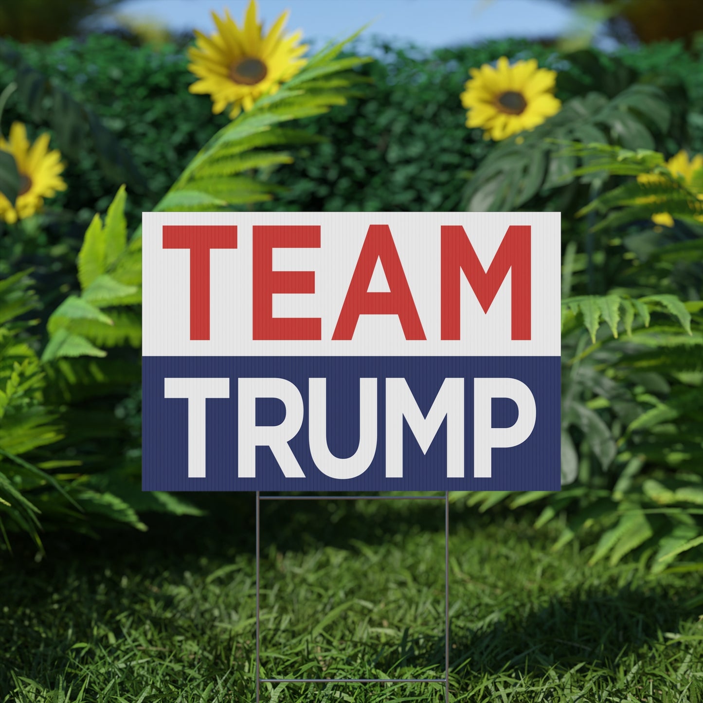 Team Trump Yard Sign