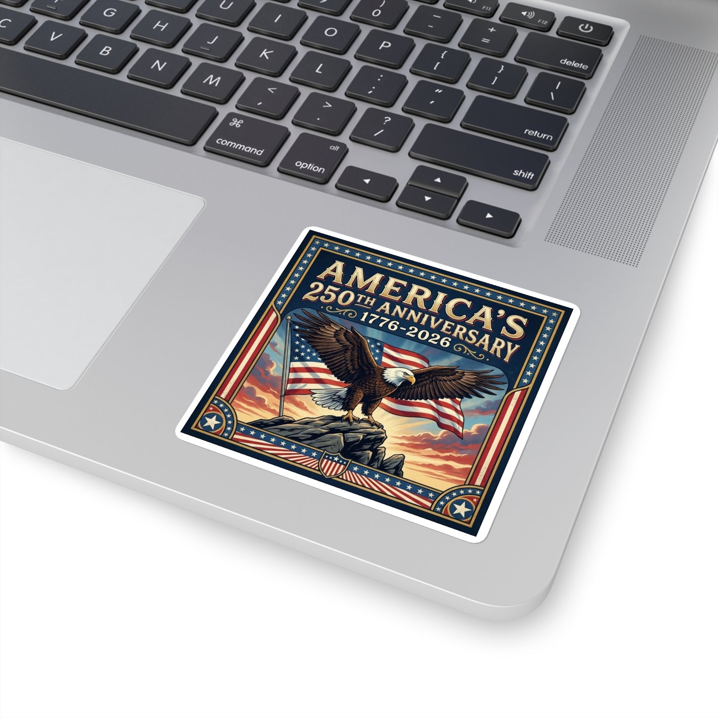Bald Eagle - America 250th Anniversary Square Sticker
