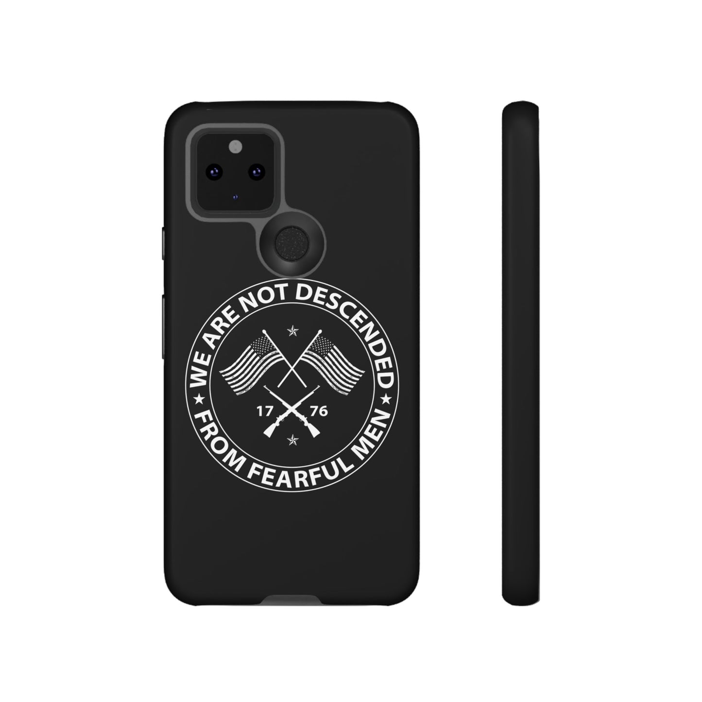 We Are Not Descended From Fearful Men Hard Shell Tough Phone Case
