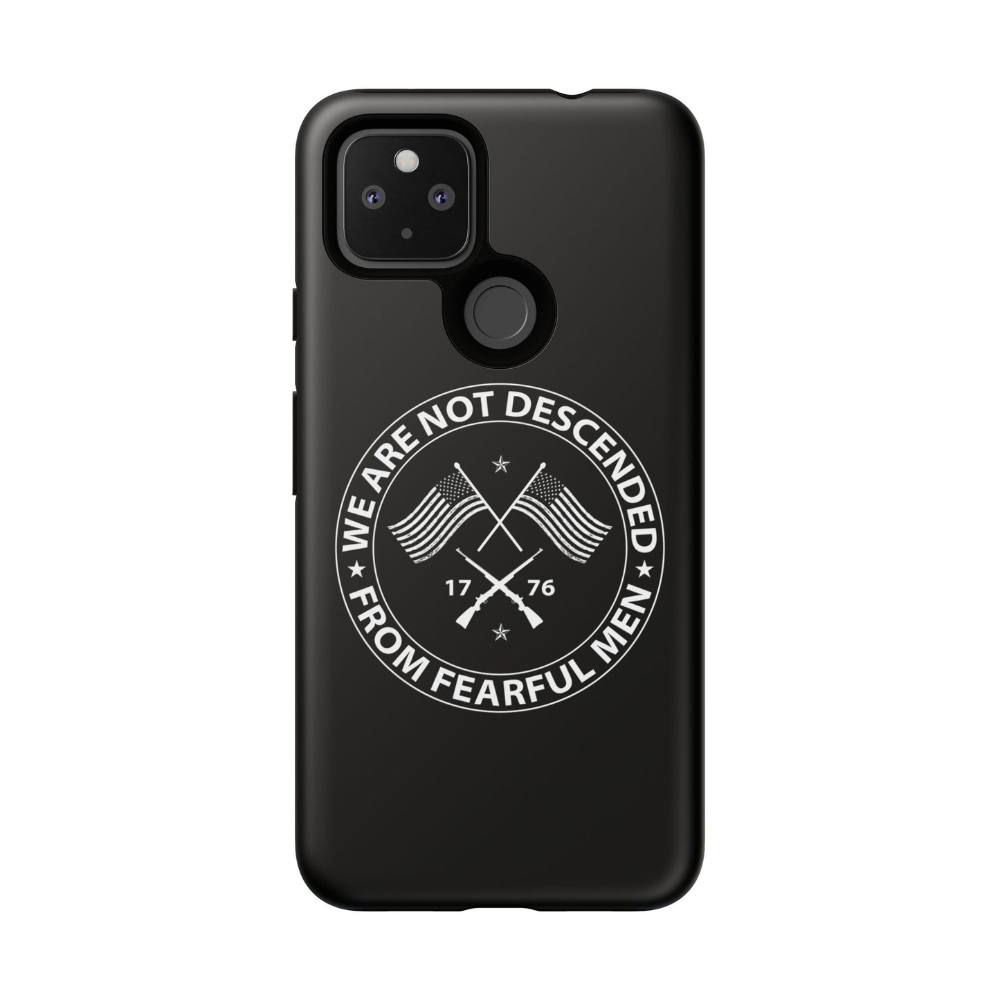 We Are Not Descended From Fearful Men Hard Shell Tough Phone Case