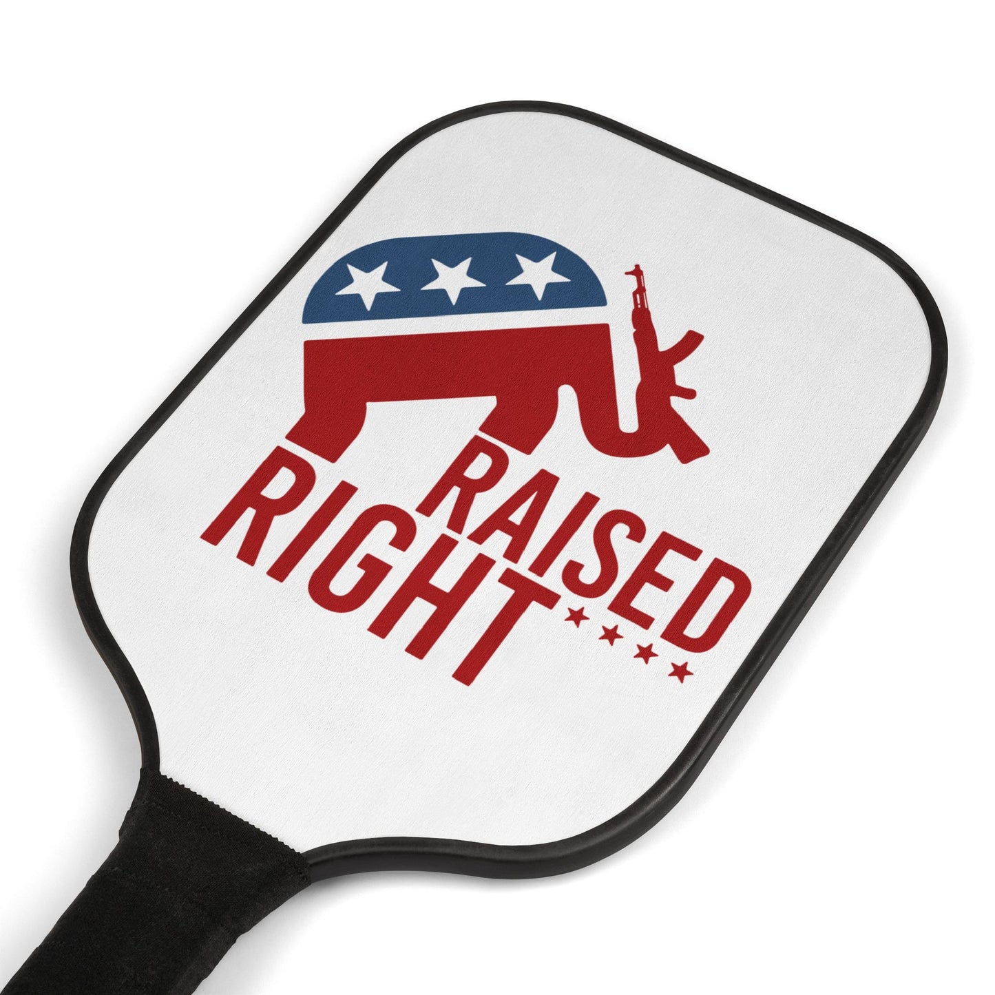 Raised Right Pickleball Paddle Set