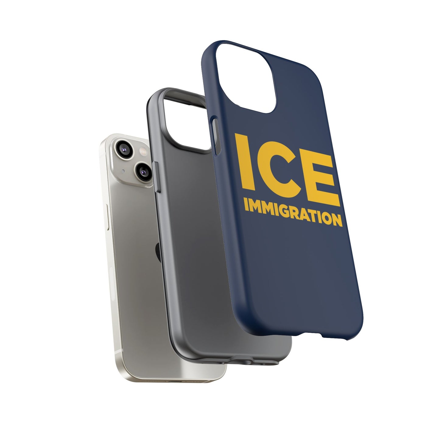 ICE Immigration Hard Shell Tough Phone Case