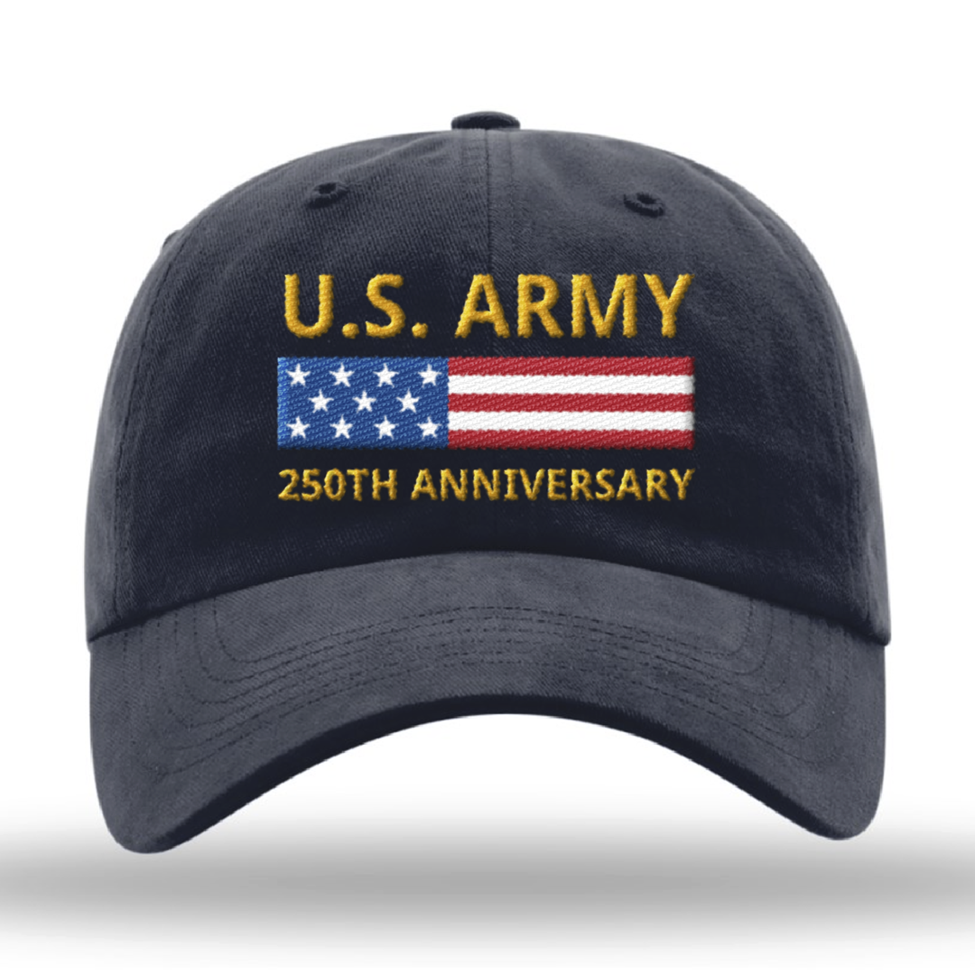US Flag 250th Anniversary Army Hat