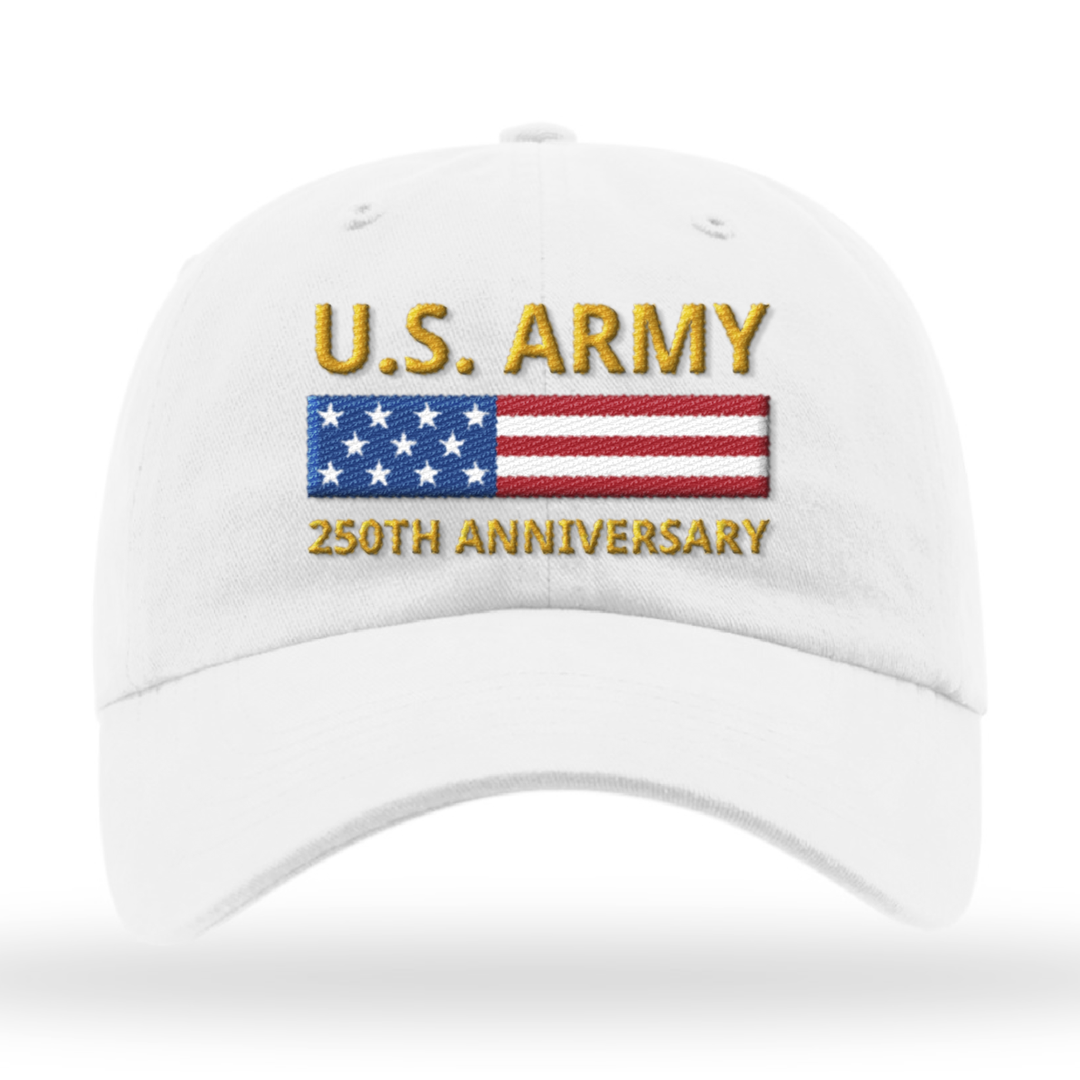 US Flag 250th Anniversary Army Hat