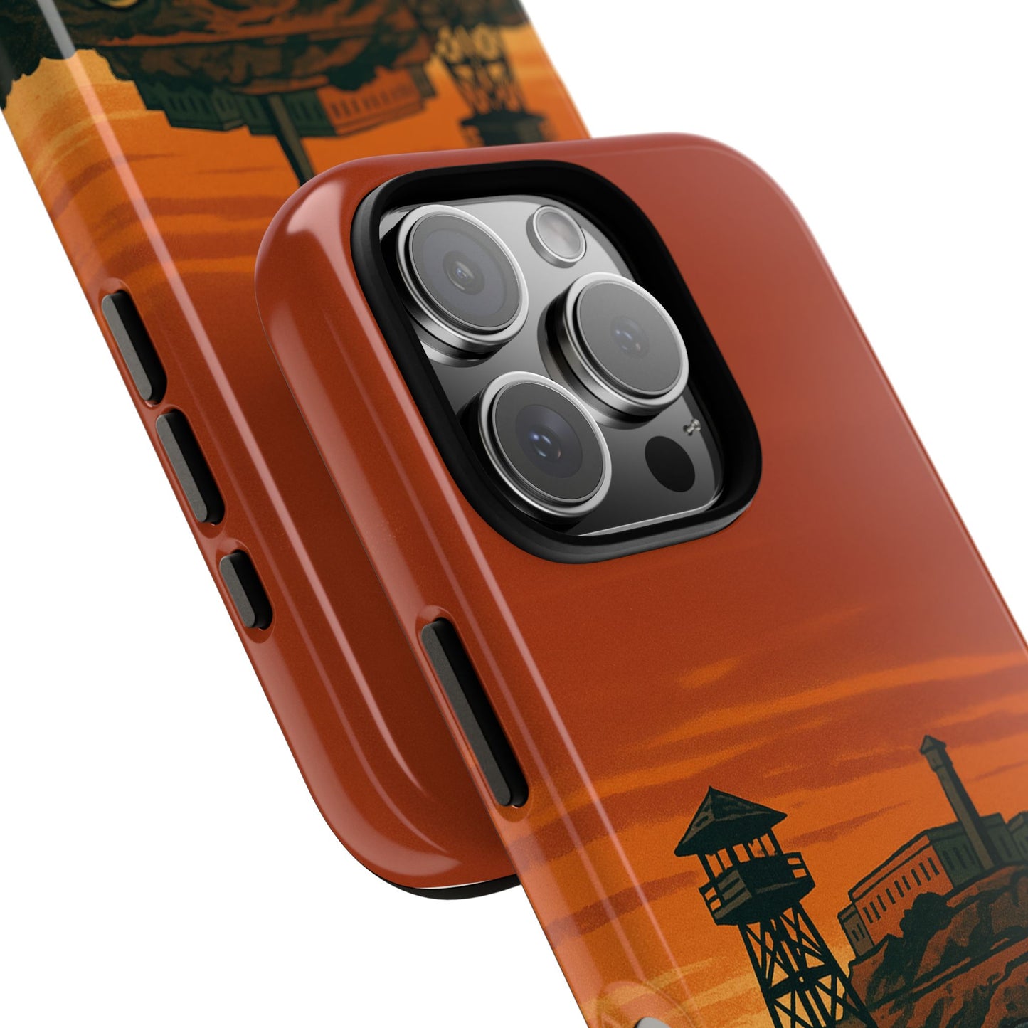 Alligator Alcatraz Hard Shell Tough Phone Case