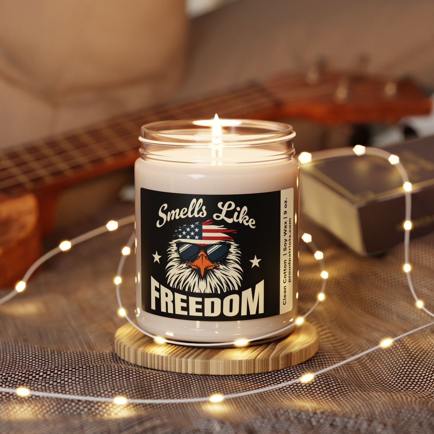 Smells Like Freedom Scented Soy Candle, 9oz