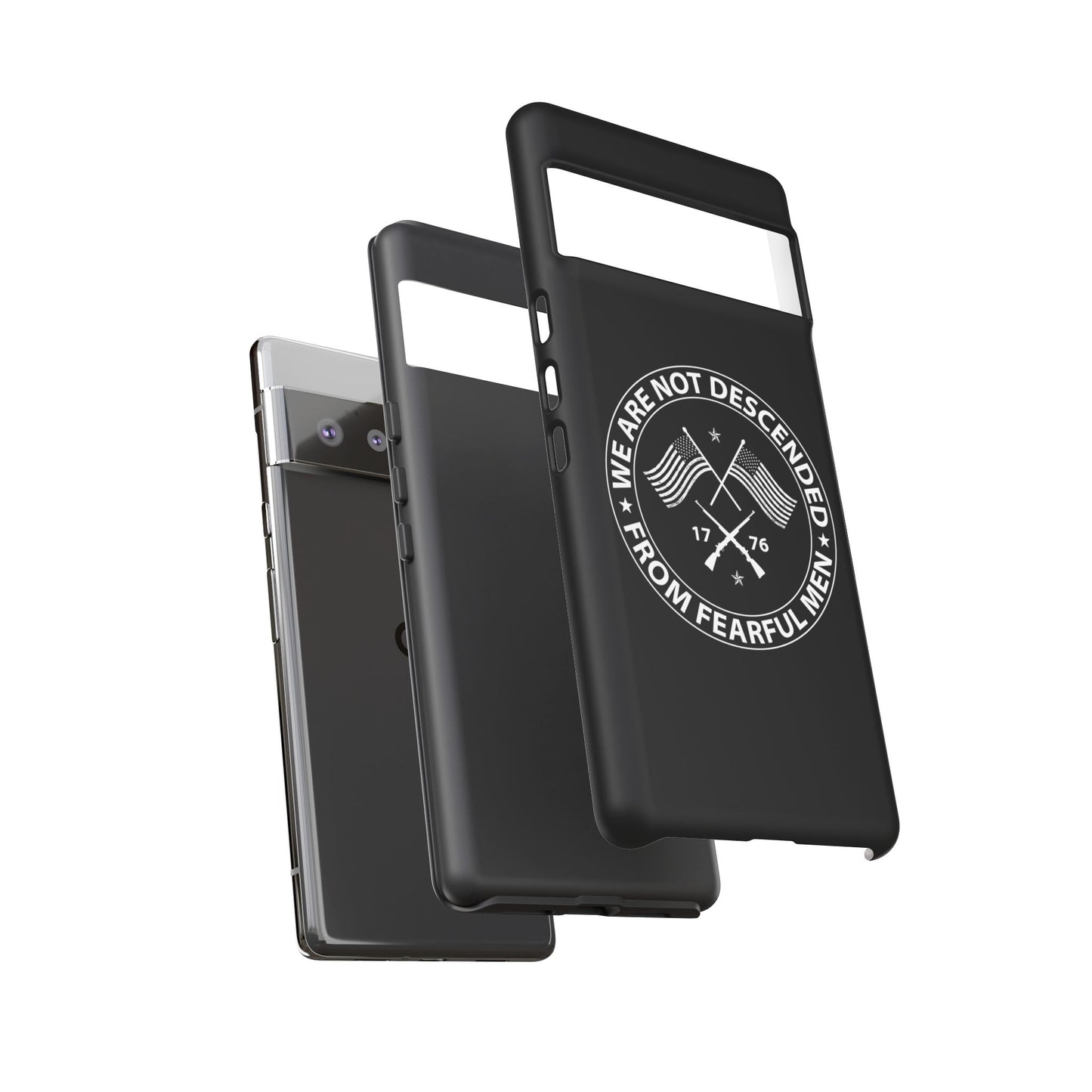 We Are Not Descended From Fearful Men Hard Shell Tough Phone Case