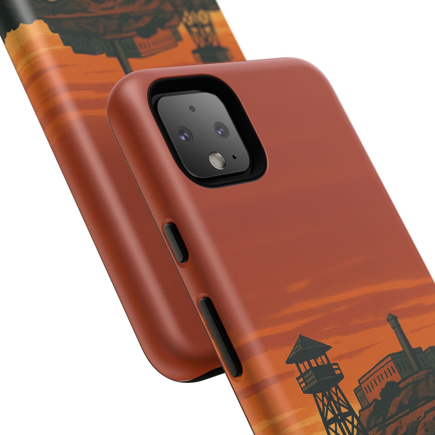 Alligator Alcatraz Hard Shell Tough Phone Case