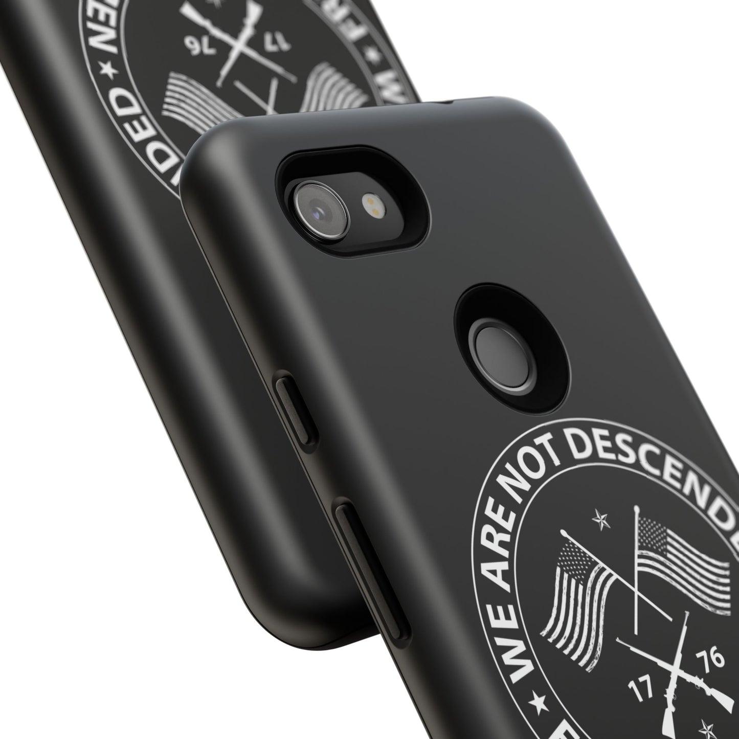 We Are Not Descended From Fearful Men Hard Shell Tough Phone Case