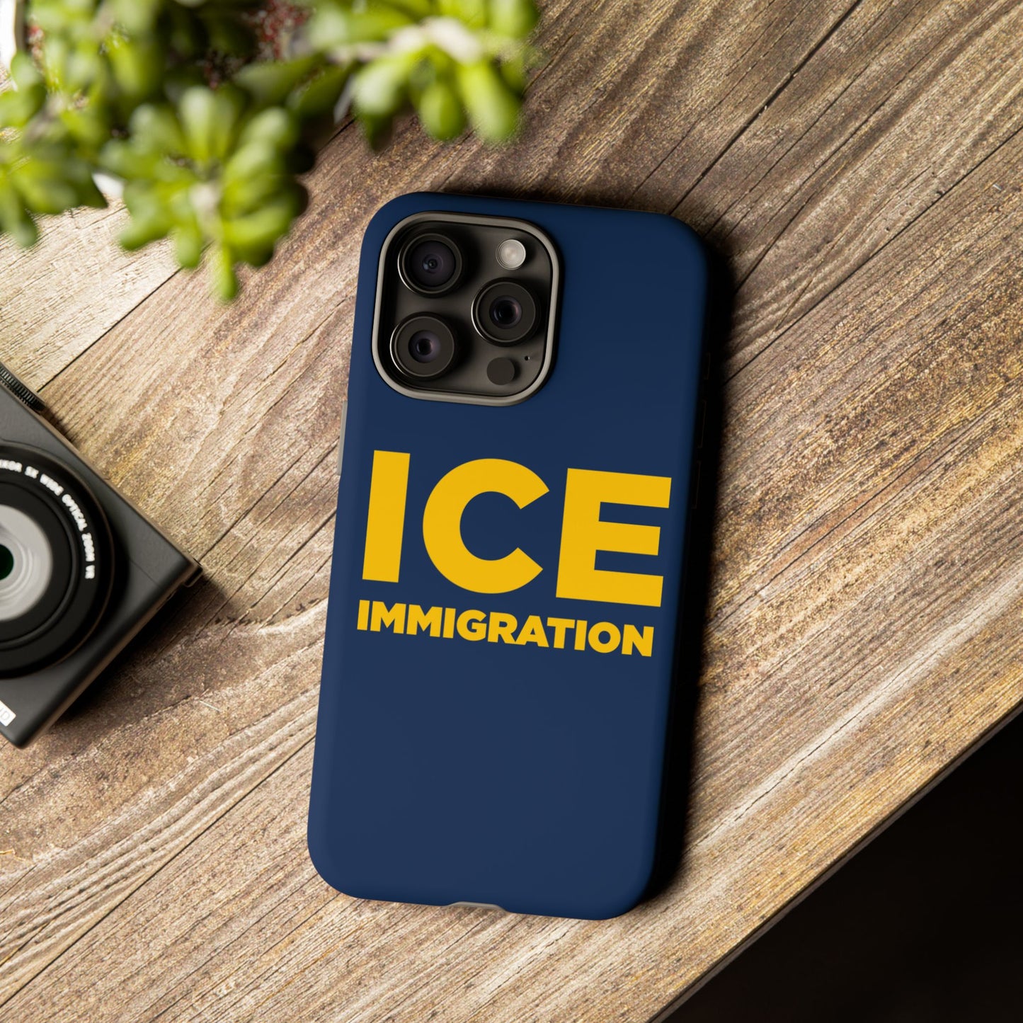 ICE Immigration Hard Shell Tough Phone Case
