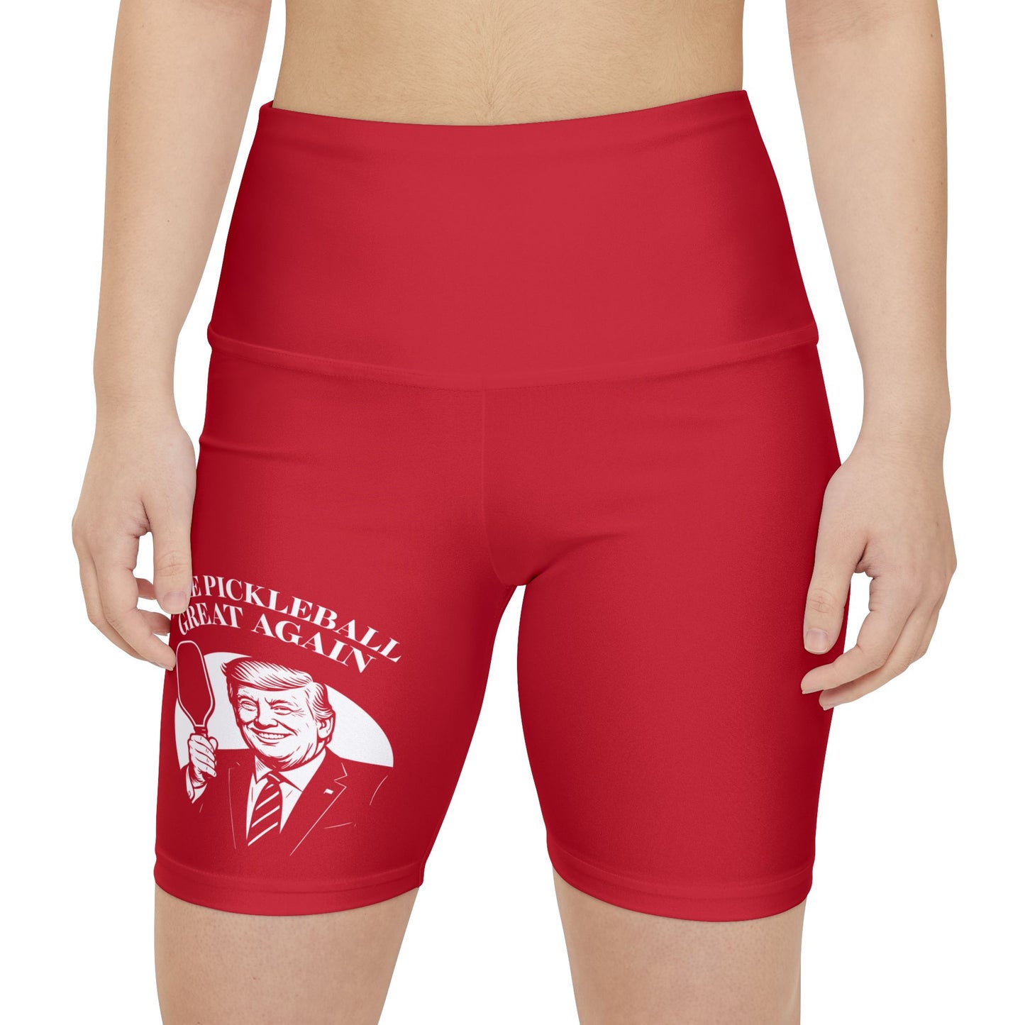 Make Pickleball Great Again Women's Workout Shorts