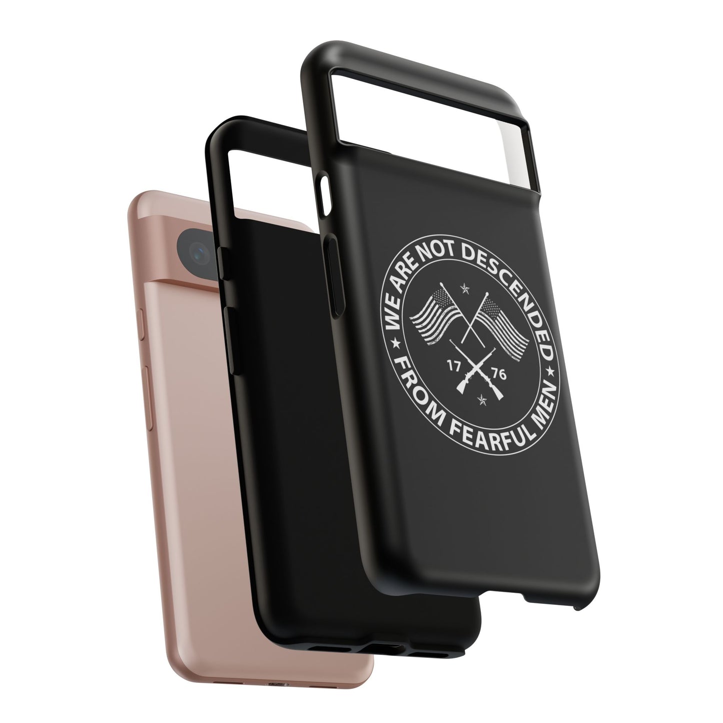 We Are Not Descended From Fearful Men Hard Shell Tough Phone Case