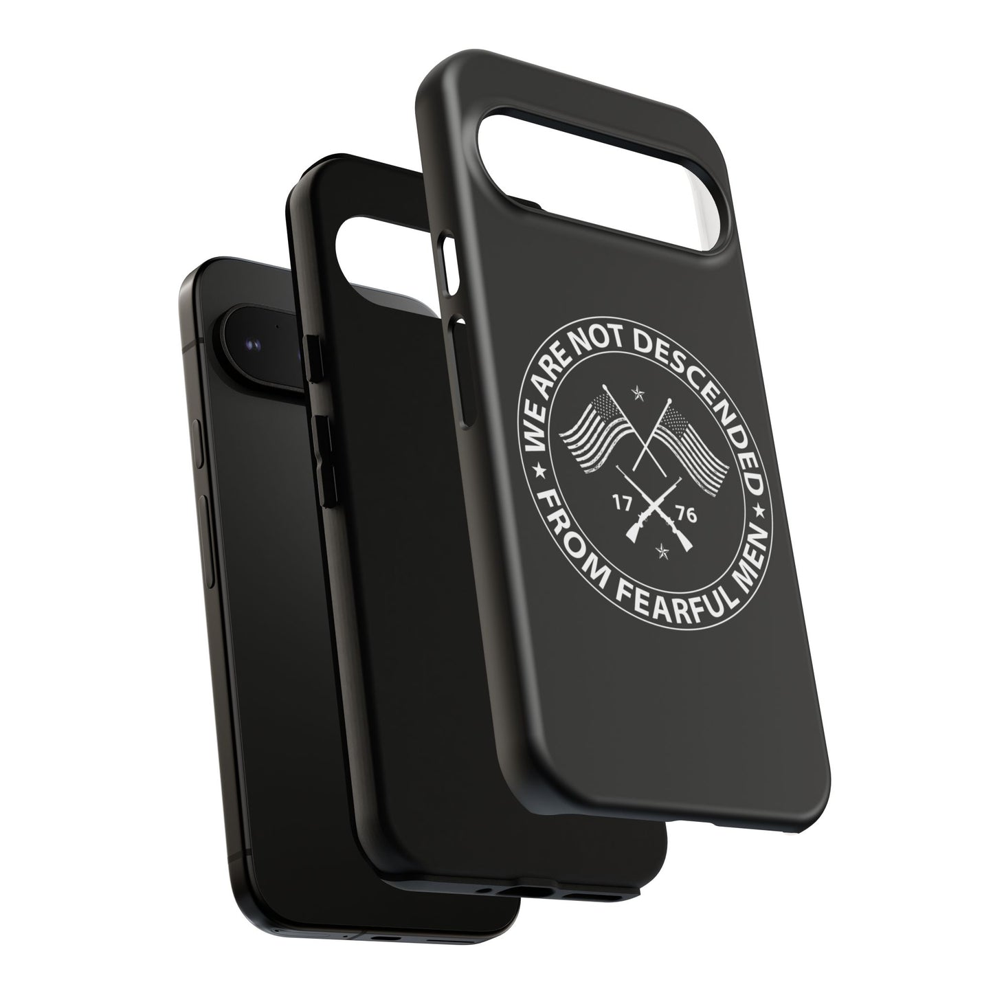 We Are Not Descended From Fearful Men Hard Shell Tough Phone Case