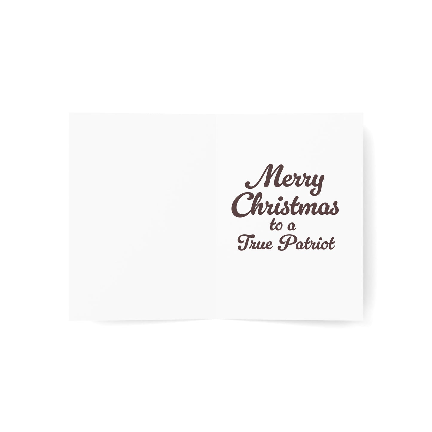 President Trump Merry Christmas Greeting Card