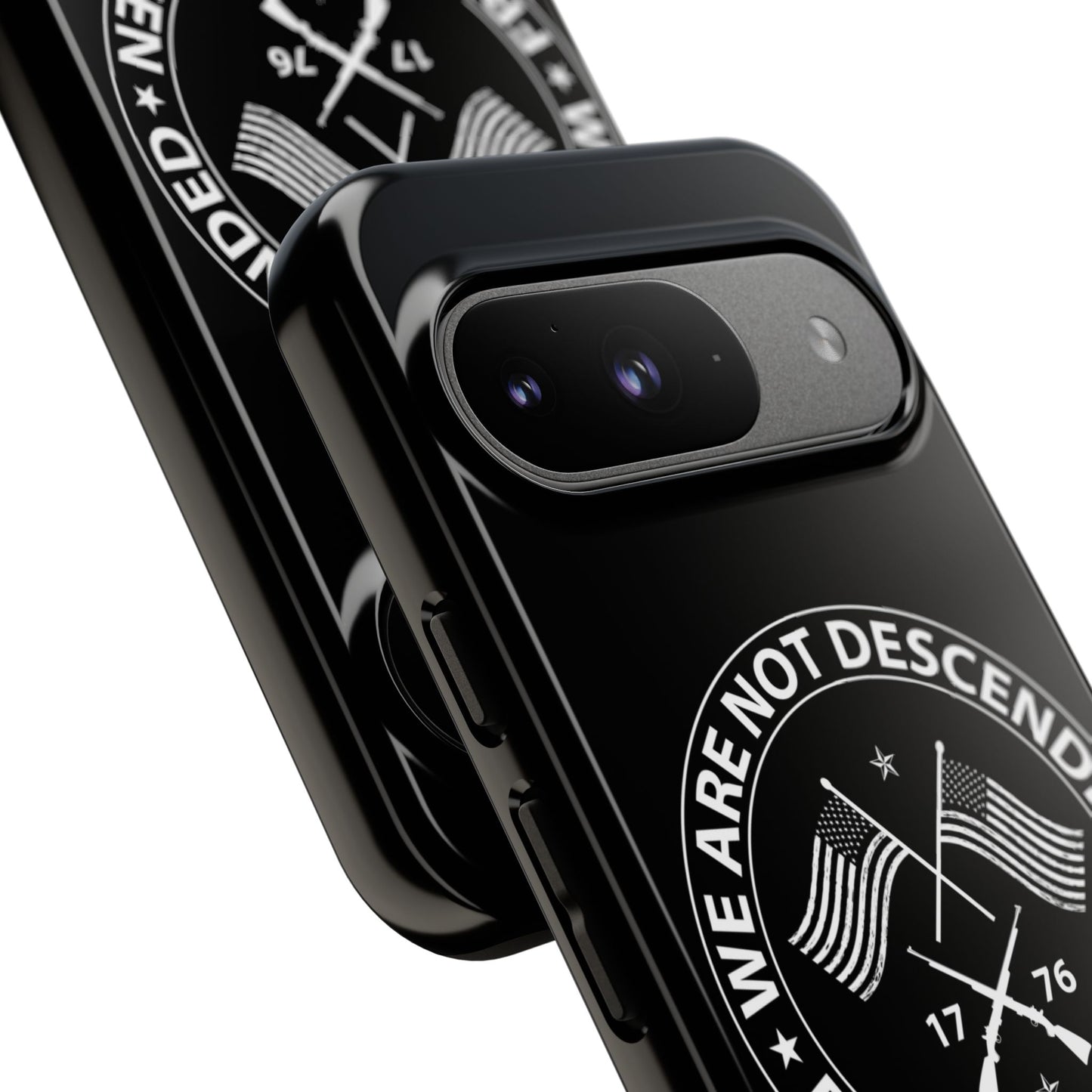We Are Not Descended From Fearful Men Hard Shell Tough Phone Case