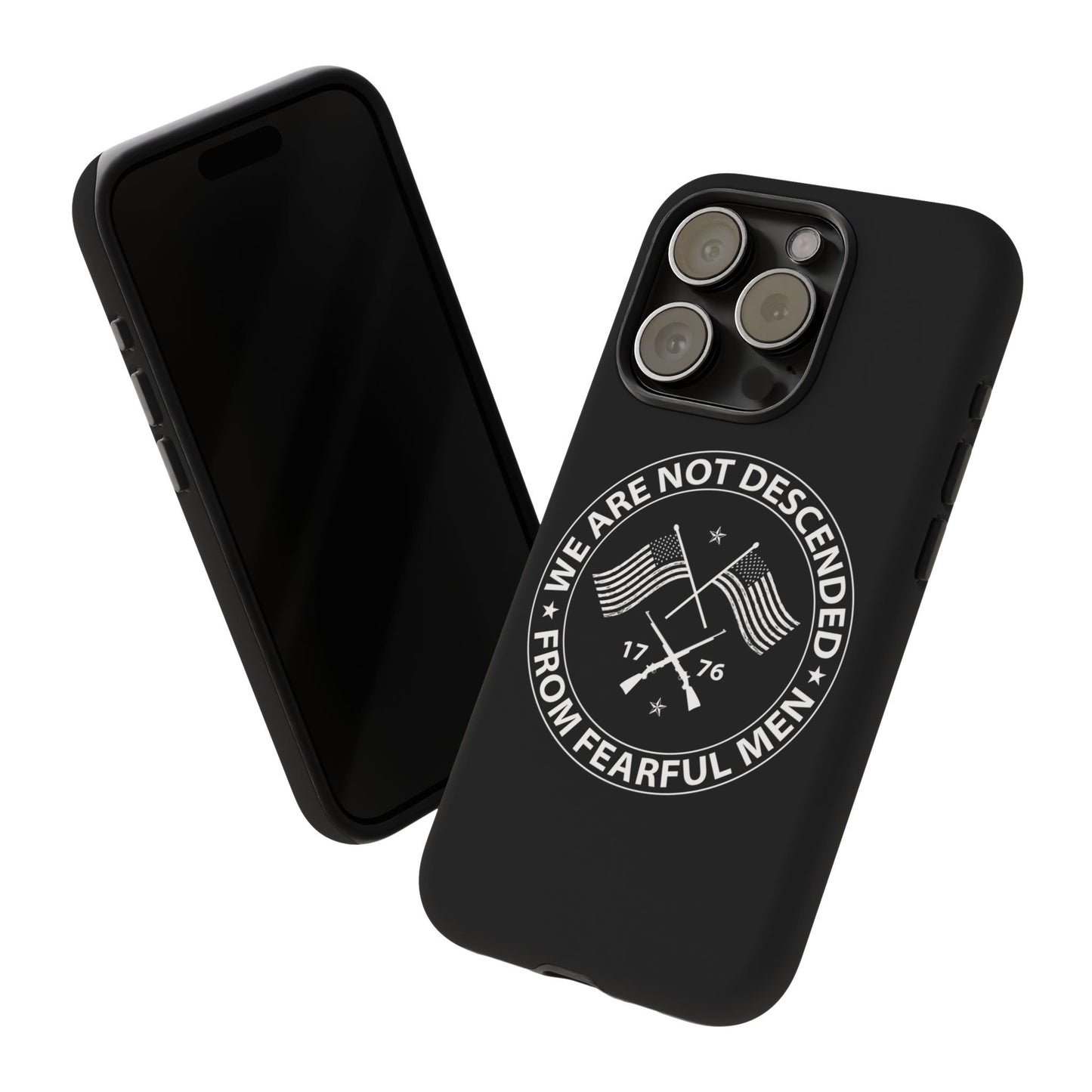 We Are Not Descended From Fearful Men Hard Shell Tough Phone Case