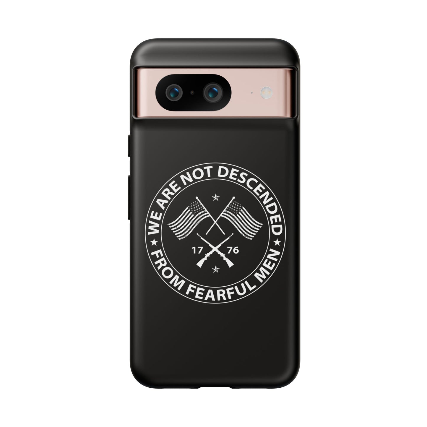 We Are Not Descended From Fearful Men Hard Shell Tough Phone Case
