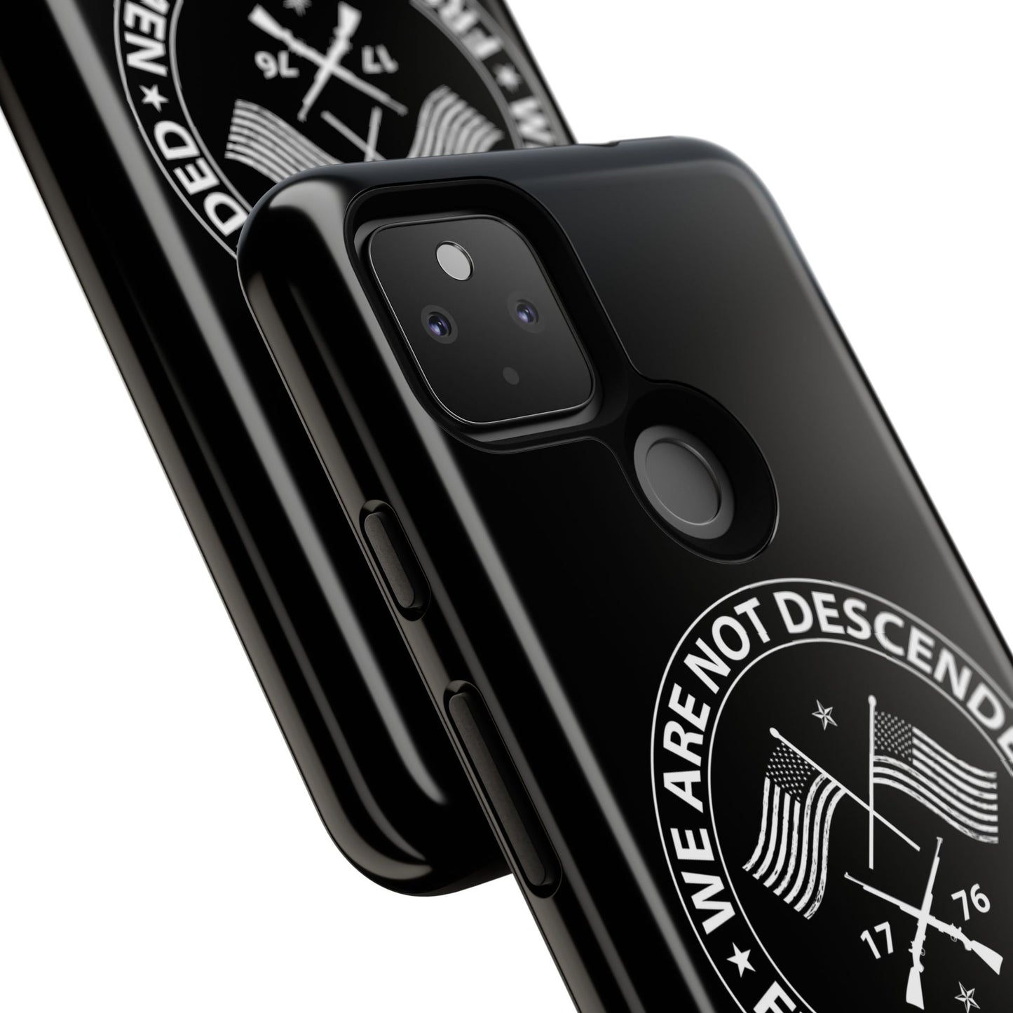 We Are Not Descended From Fearful Men Hard Shell Tough Phone Case
