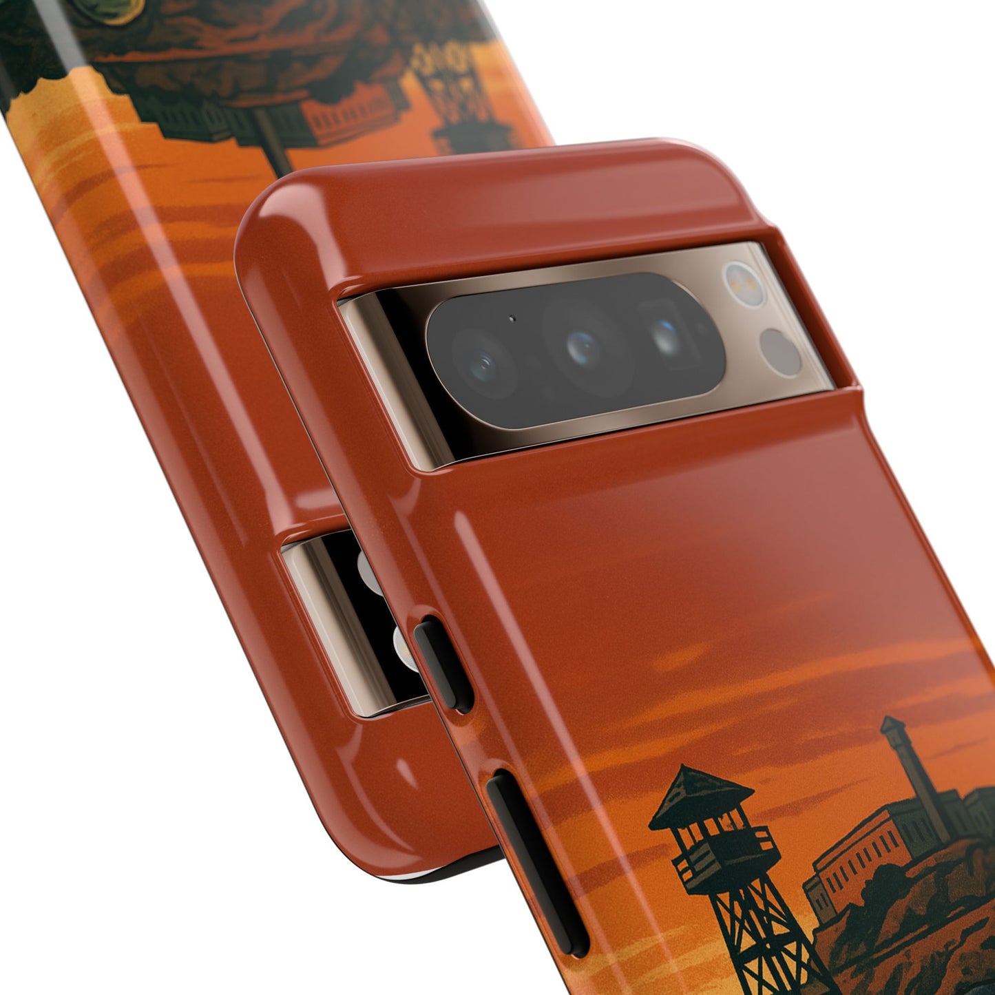 Alligator Alcatraz Hard Shell Tough Phone Case