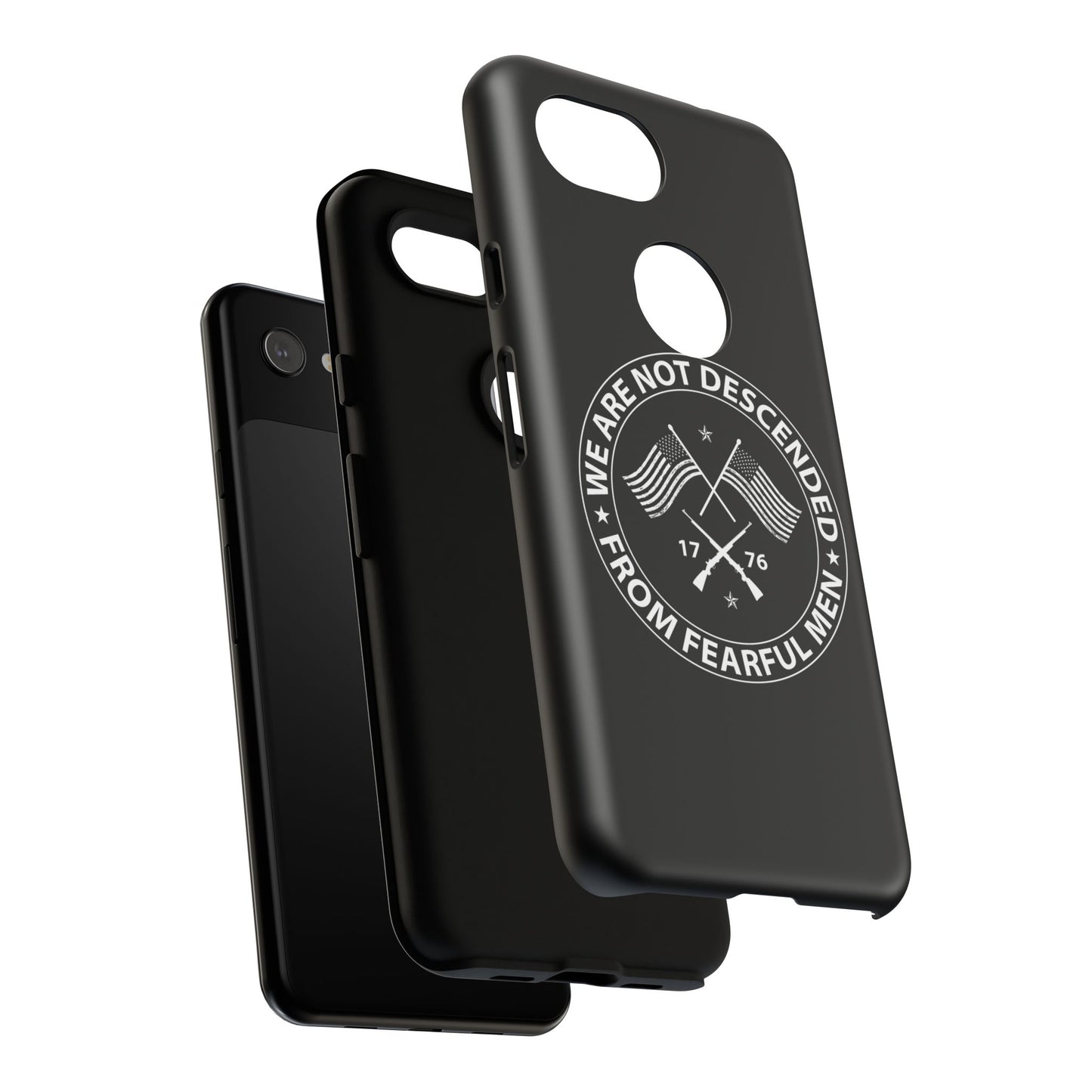 We Are Not Descended From Fearful Men Hard Shell Tough Phone Case