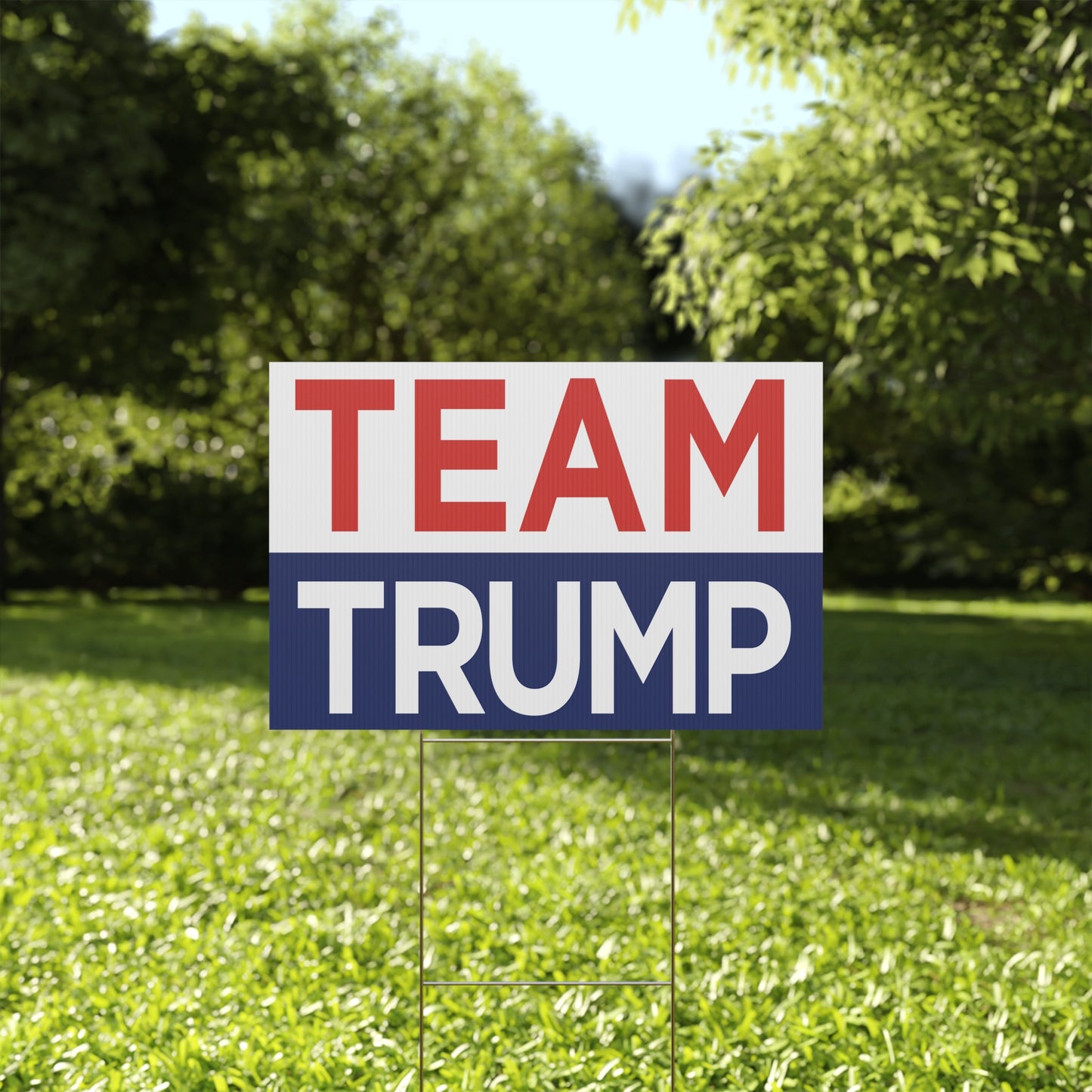 Team Trump Yard Sign