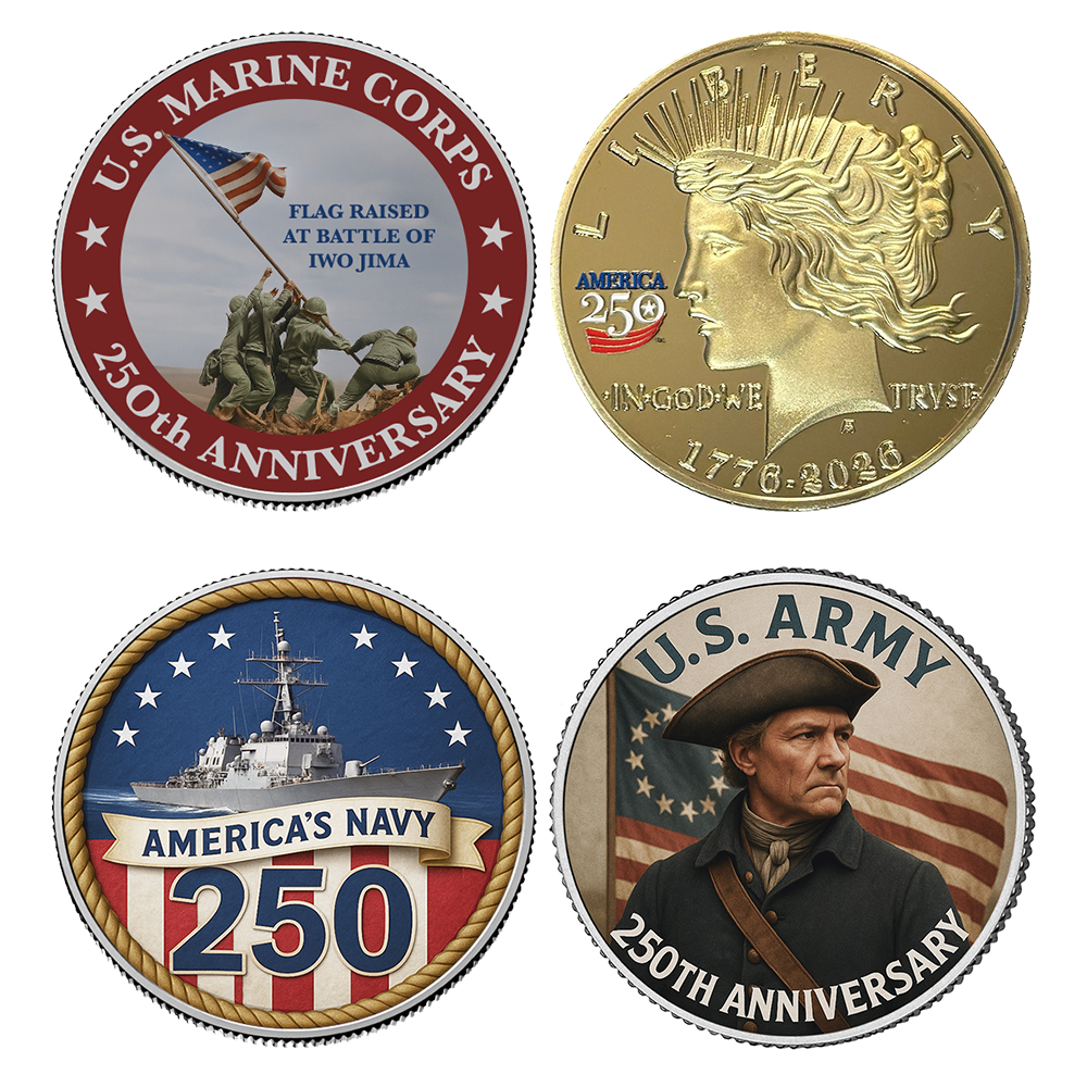 America's 250th Anniversary Collectible Coin Set