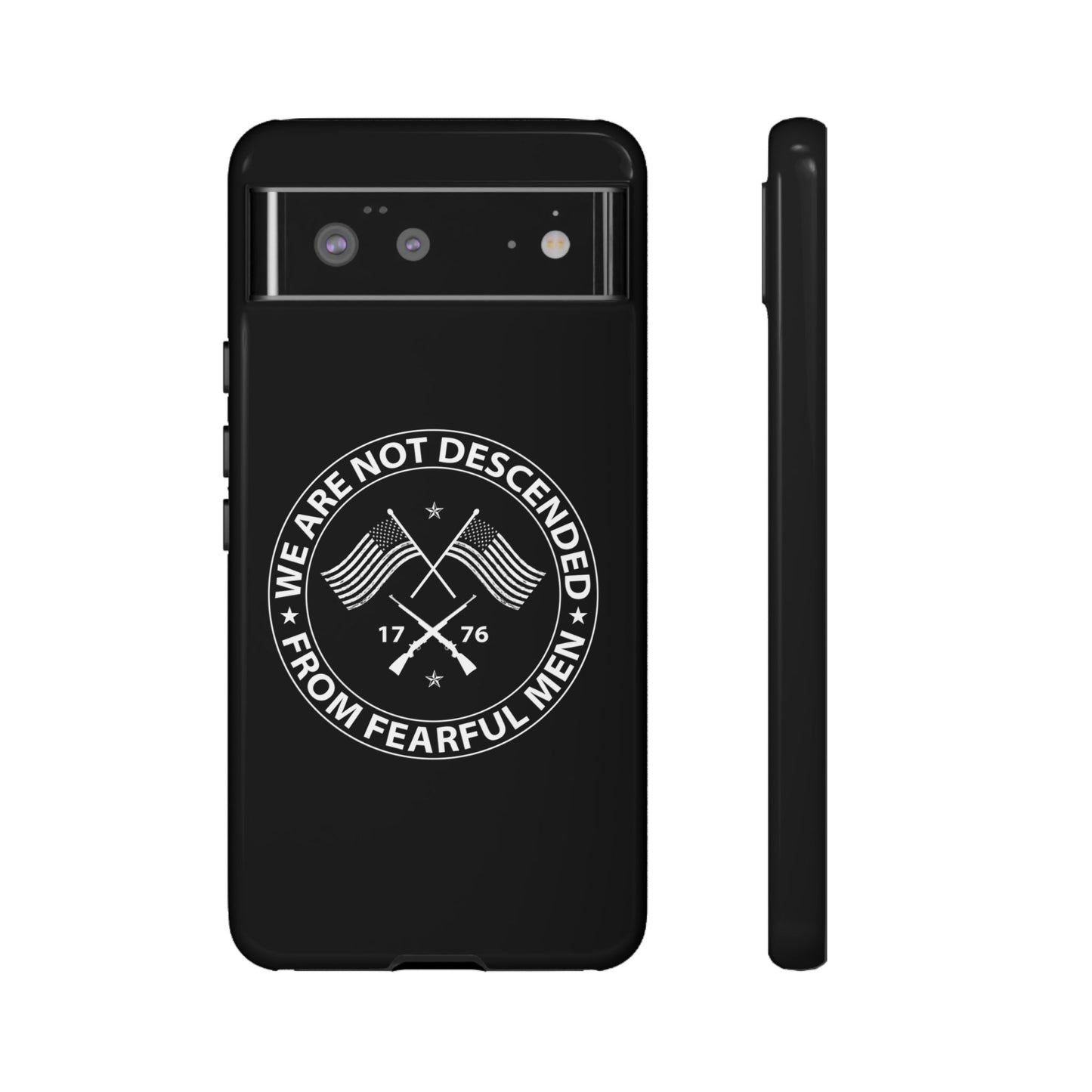 We Are Not Descended From Fearful Men Hard Shell Tough Phone Case