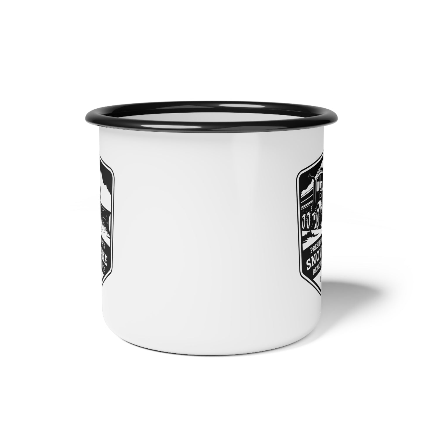 President Trump's Snowflake Removal Service Enamel Mug