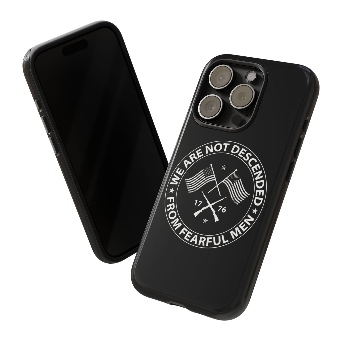 We Are Not Descended From Fearful Men Hard Shell Tough Phone Case