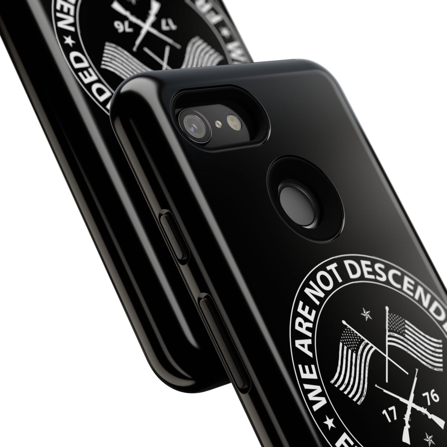 We Are Not Descended From Fearful Men Hard Shell Tough Phone Case
