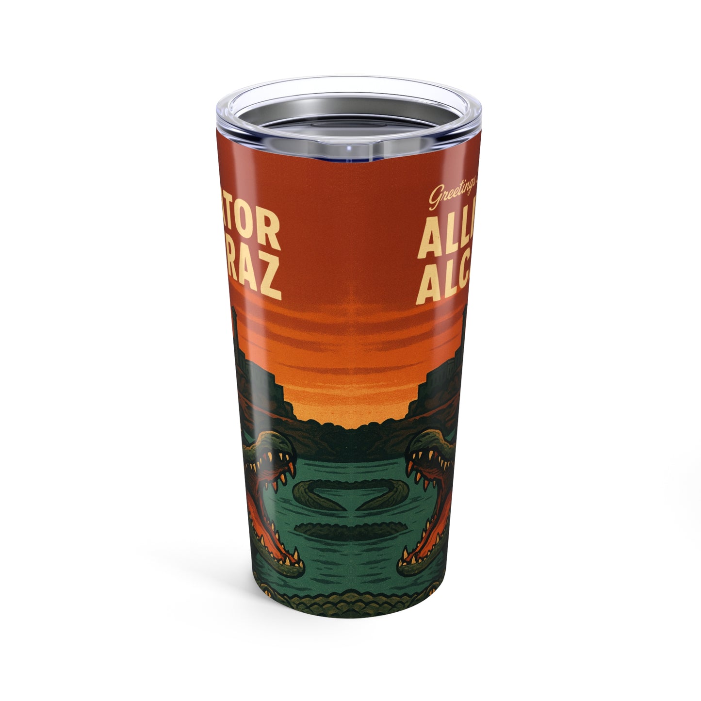 Alligator Alcatraz 20oz Tumbler