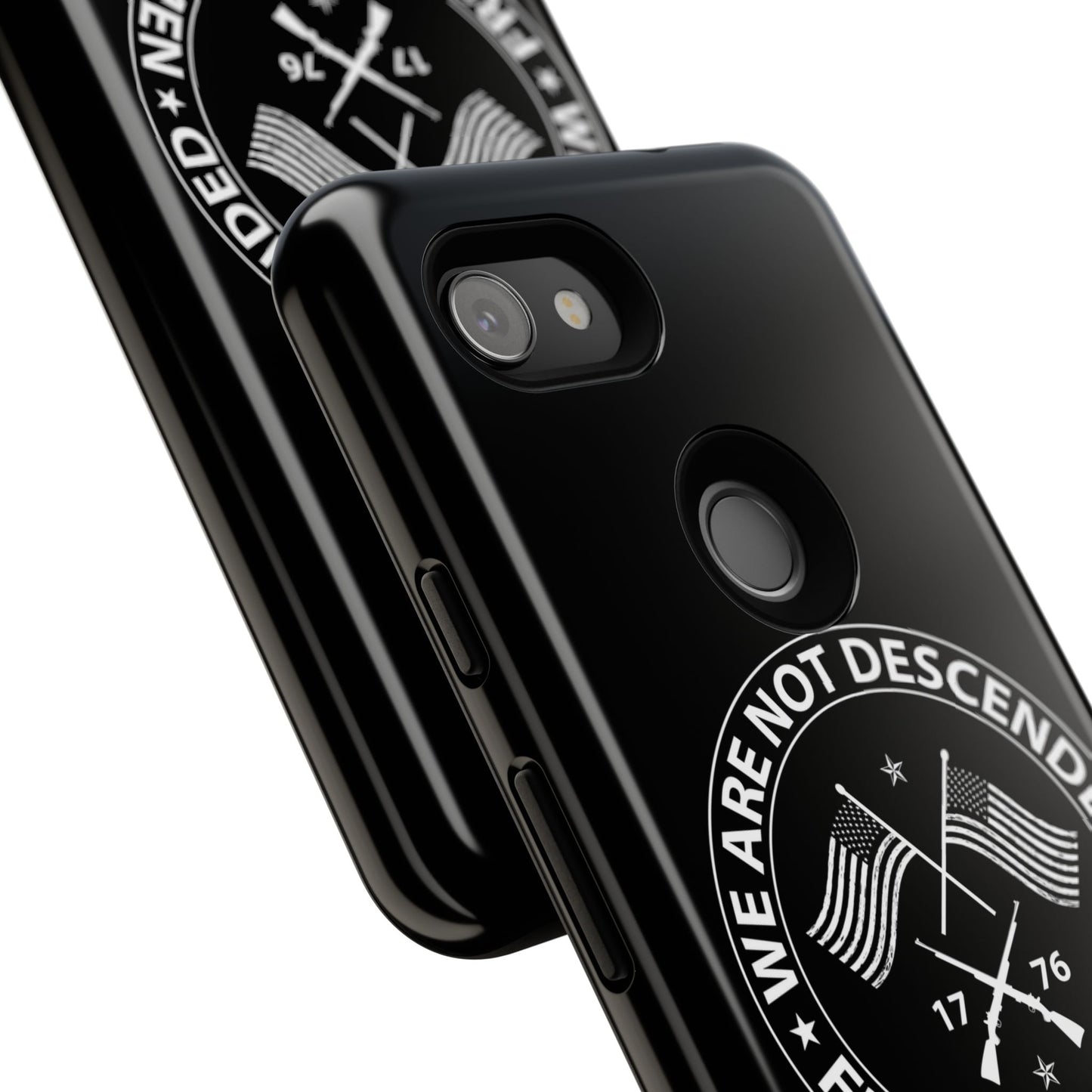 We Are Not Descended From Fearful Men Hard Shell Tough Phone Case