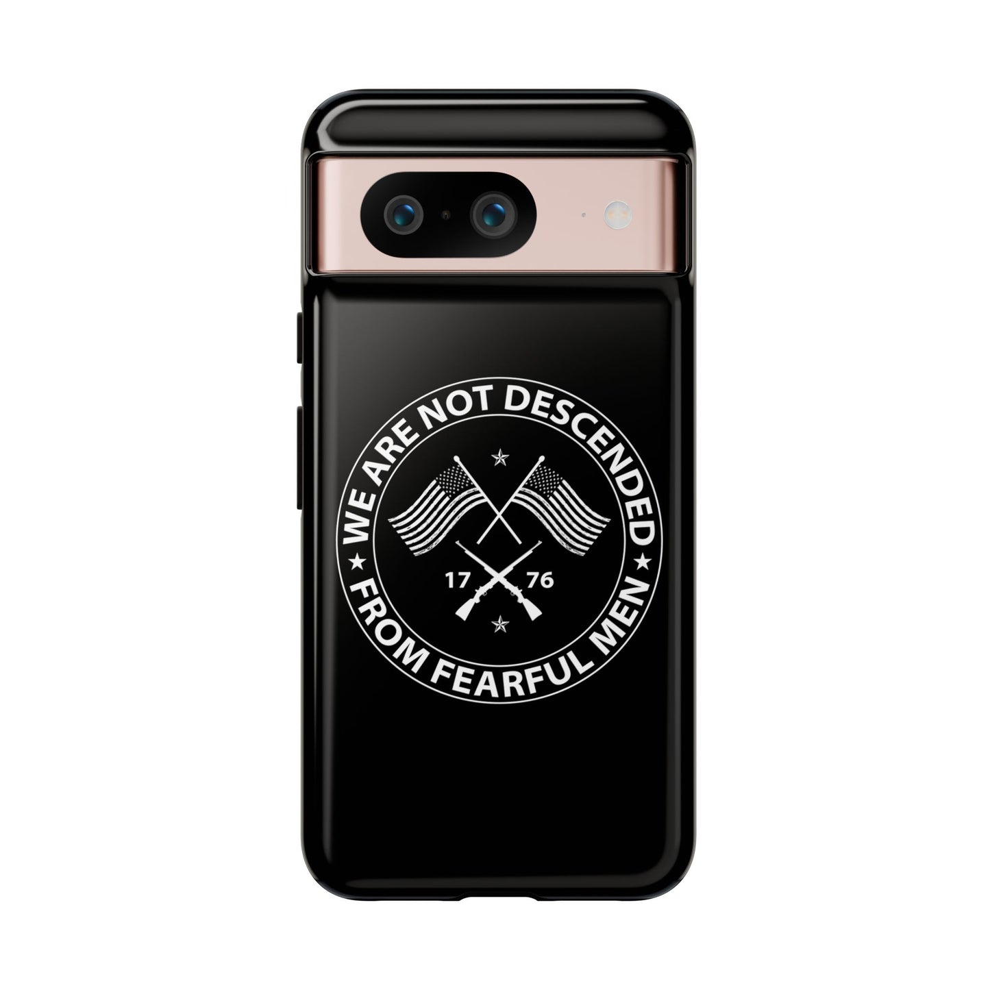 We Are Not Descended From Fearful Men Hard Shell Tough Phone Case