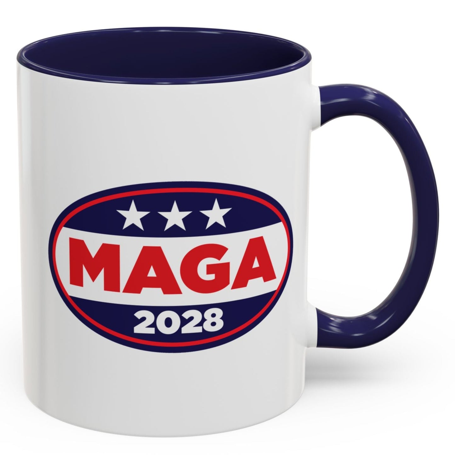 MAGA 2028 Patriotic Coffee Mug – 11oz & 15oz
