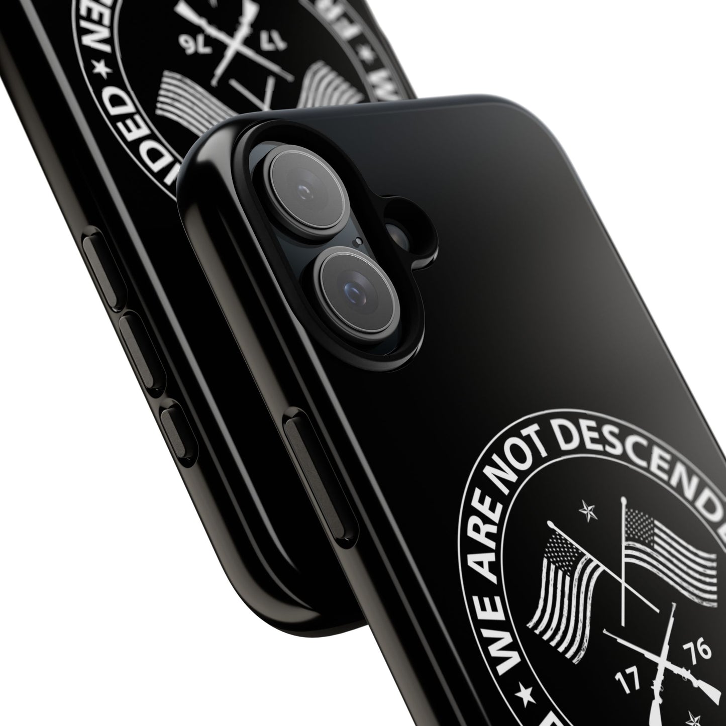 We Are Not Descended From Fearful Men Hard Shell Tough Phone Case