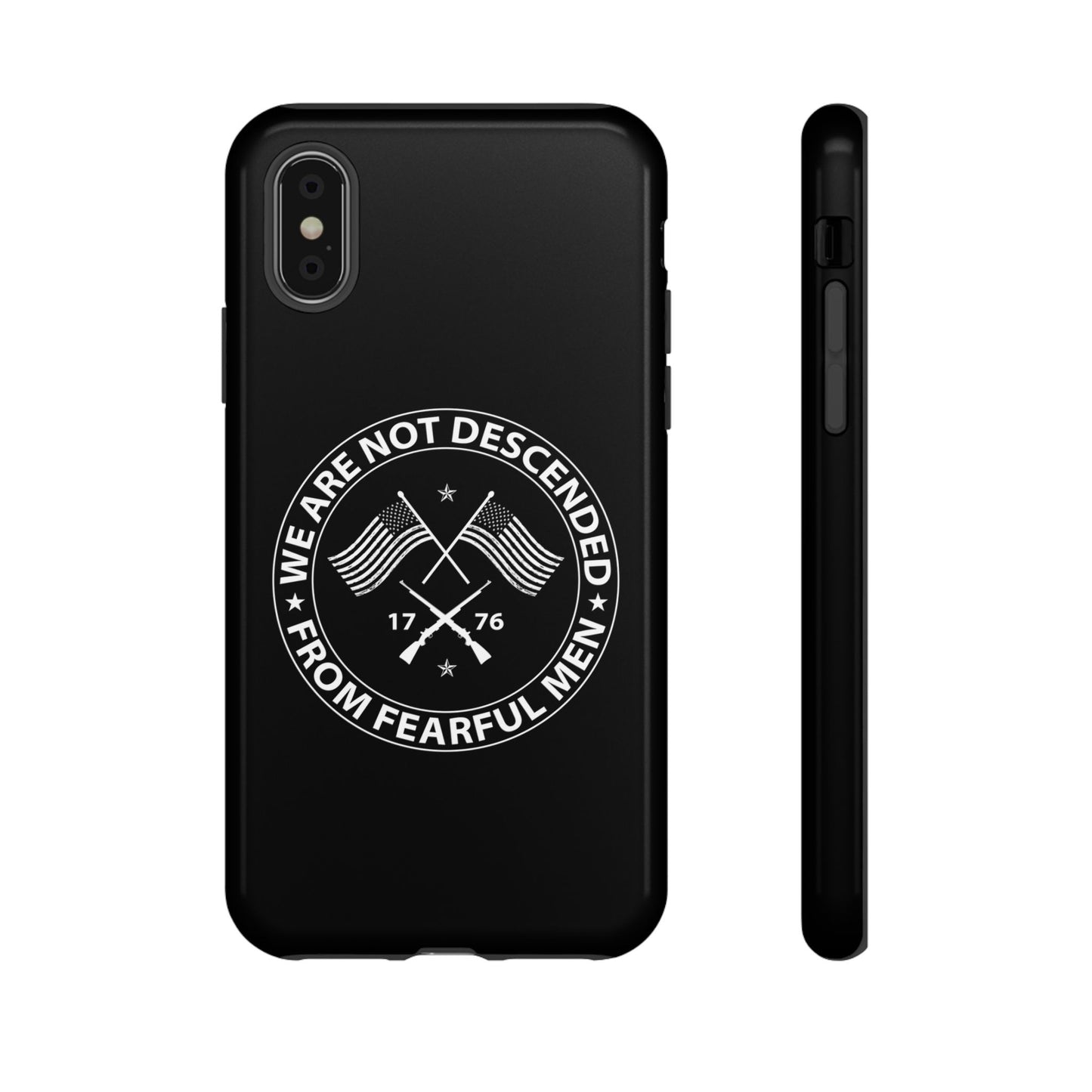 We Are Not Descended From Fearful Men Hard Shell Tough Phone Case